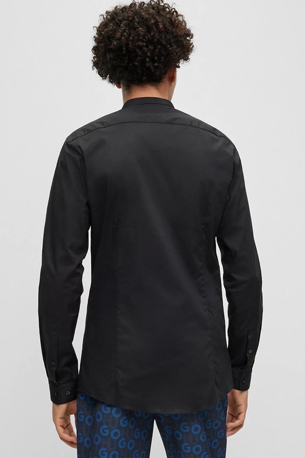 ΠΟΥΚΑΜΙΣΟ HUGO - 001 ΜΑΥΡΟ